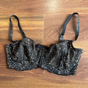 TRUE & Co. Underwire Lace Bra Size 36E